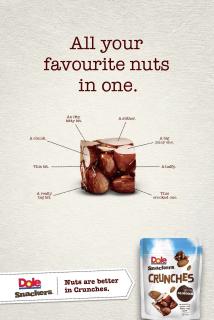 Dole Crunches: Favourite Nuts